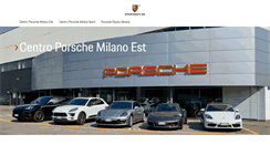 Desktop Screenshot of milano.it.porsche.com