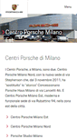 Mobile Screenshot of milano.it.porsche.com